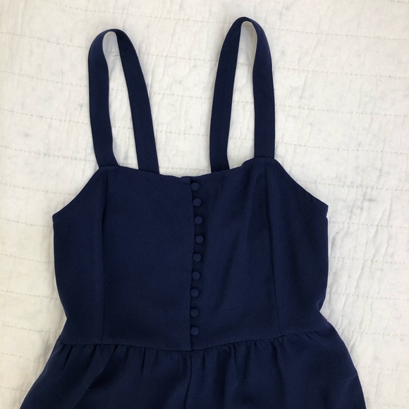 MADEWELL Button Front Wide Leg Jumpsuit - Picture 4 of 7